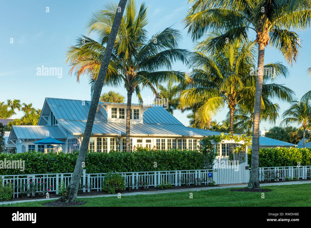 Os historique gîte (b. 1921), Naples, Florida, USA Banque D'Images