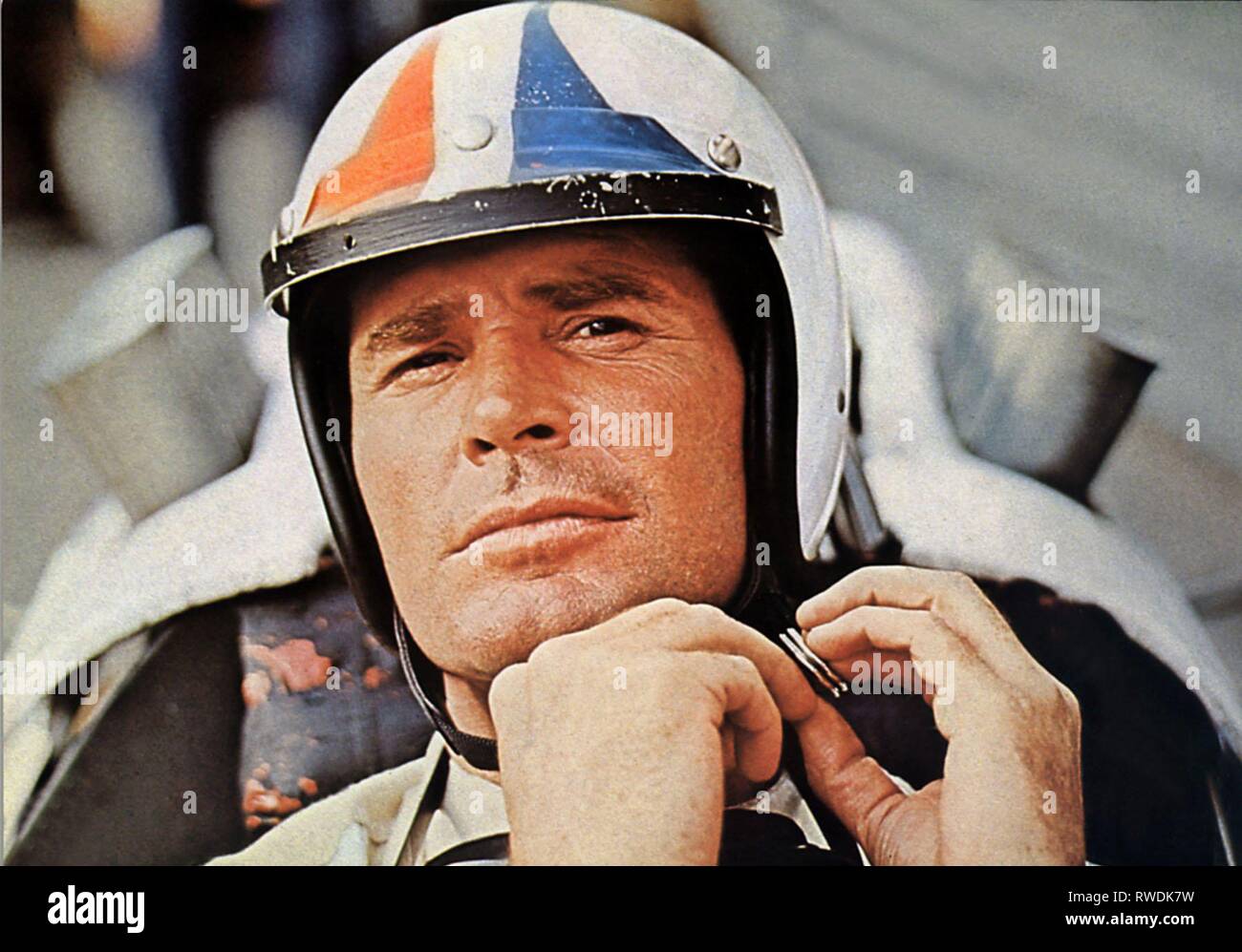 JAMES GARNER, GRAND PRIX, 1966 Banque D'Images