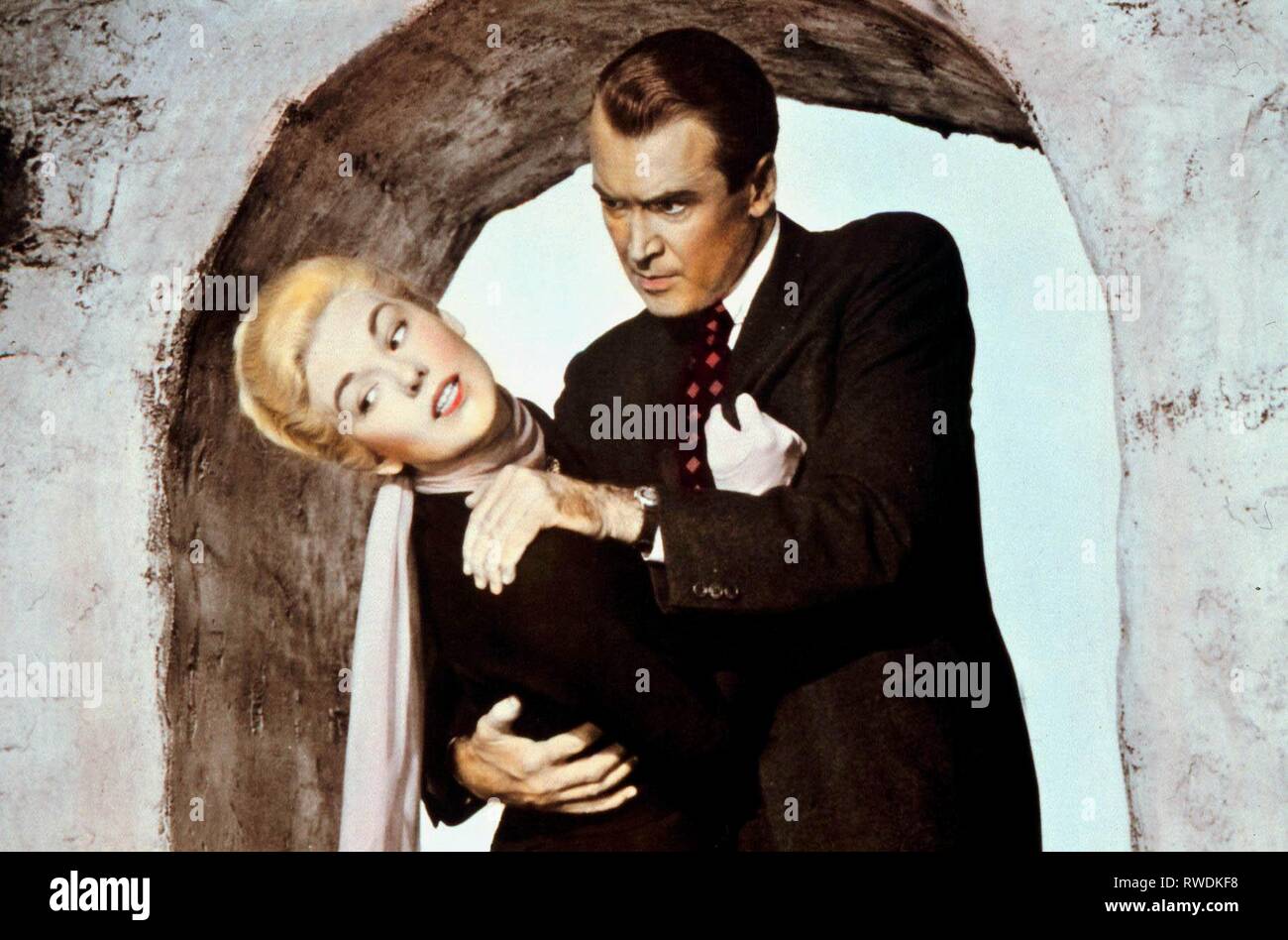 NOVAK,STEWART, Vertigo, 1958 Banque D'Images