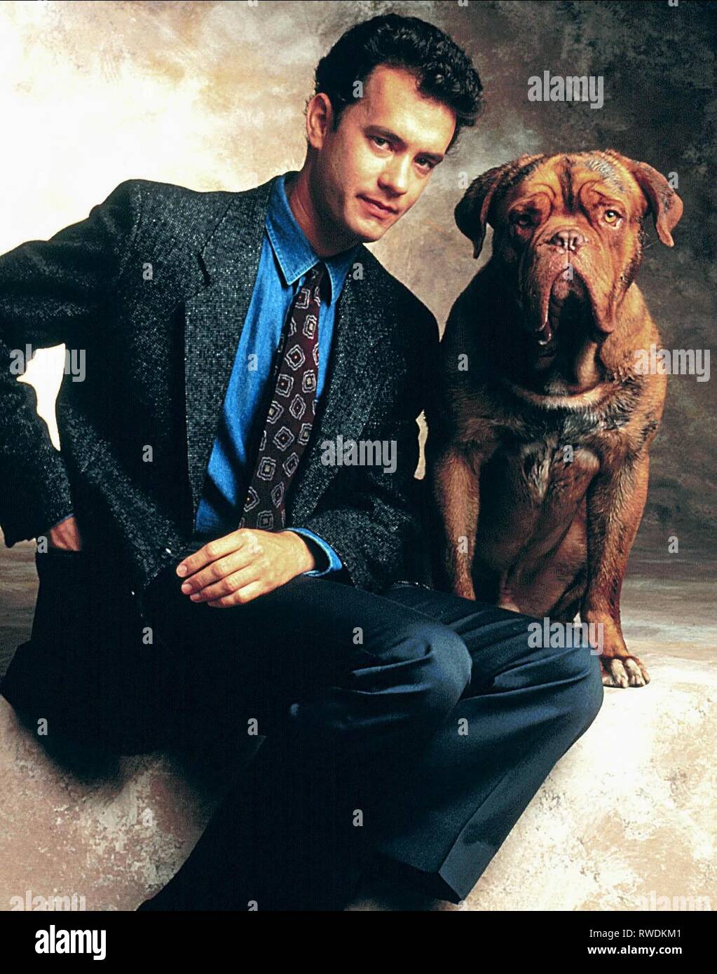 HANKS,CHIEN, Turner et HOOCH, 1989 Banque D'Images