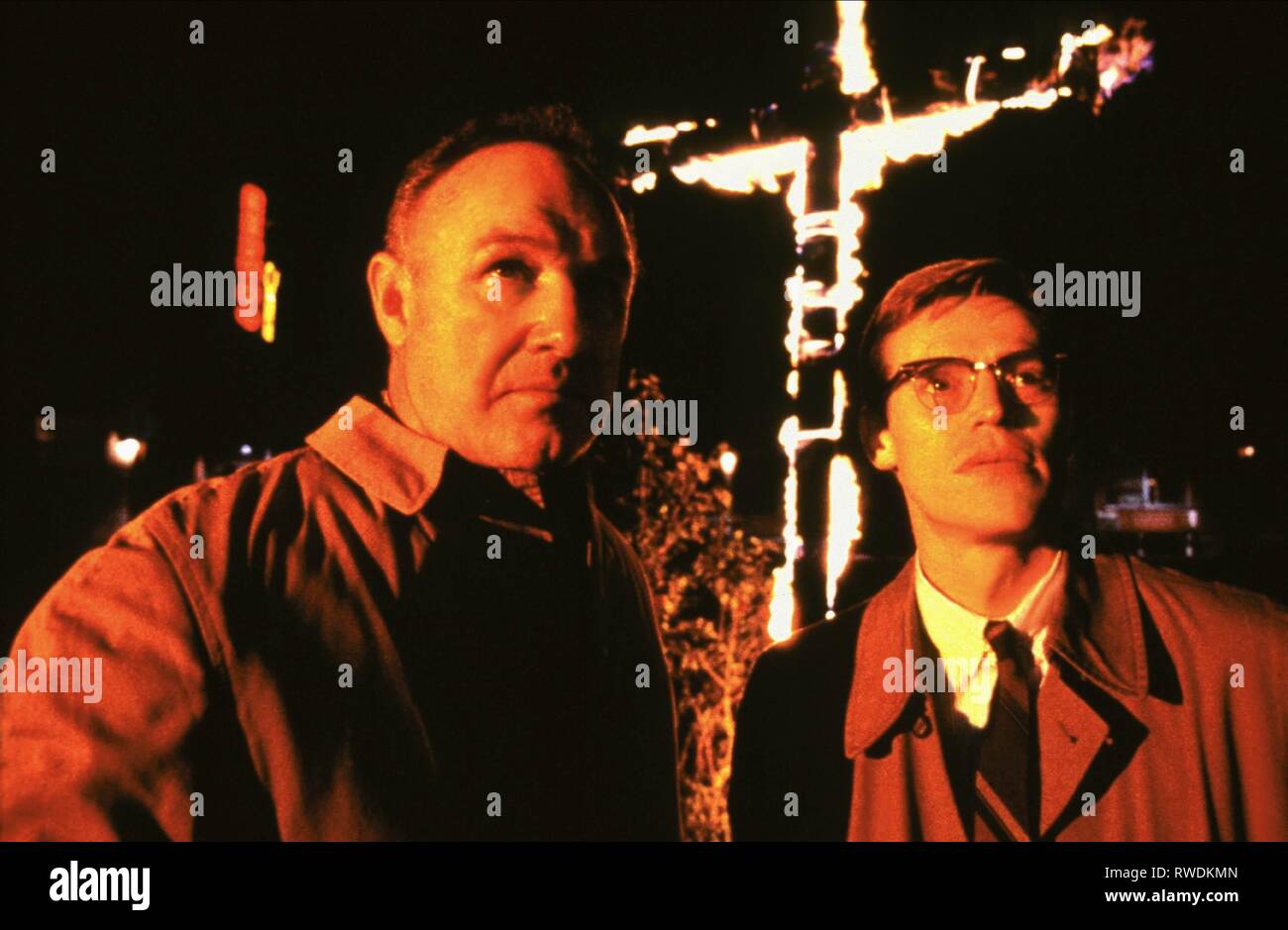 HACKMAN,DAFOE, Mississippi Burning, 1988 Banque D'Images