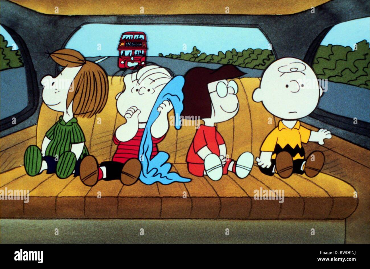 PATTY,LINUS,MARCIE,brun, un garçon nommé Charlie Brown, 1969 Banque D'Images