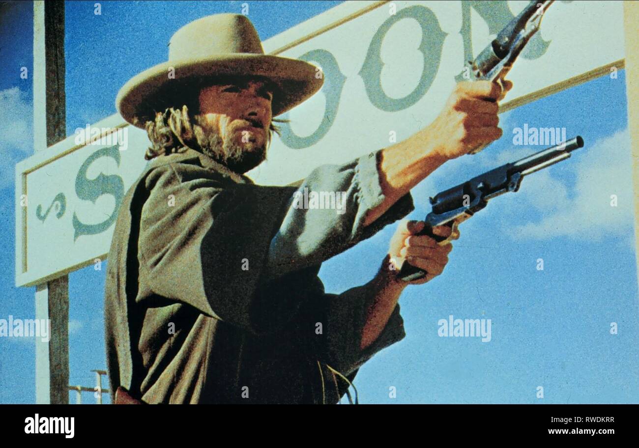 CLINT EASTWOOD, L'Outlaw Josey Wales, 1976 Banque D'Images