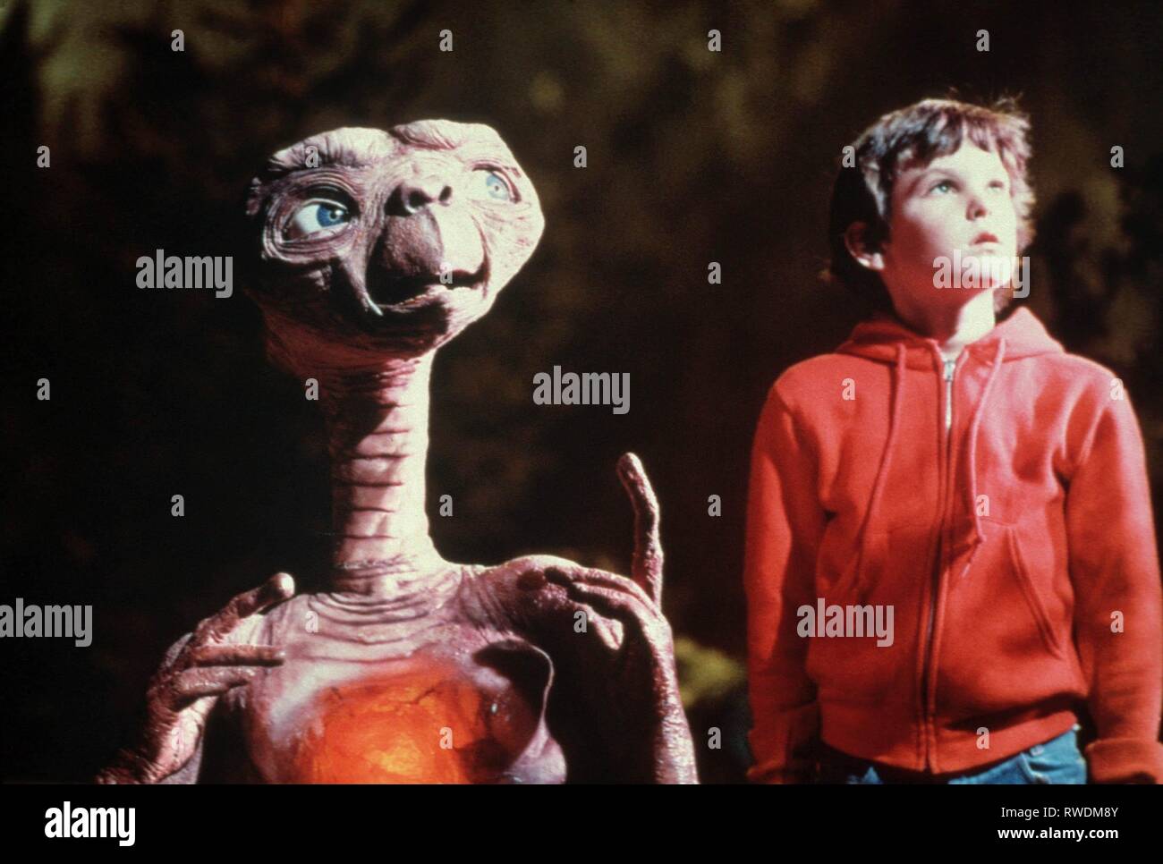 HENRY THOMAS, E.T. L'extra-terrestre, 1982 Banque D'Images