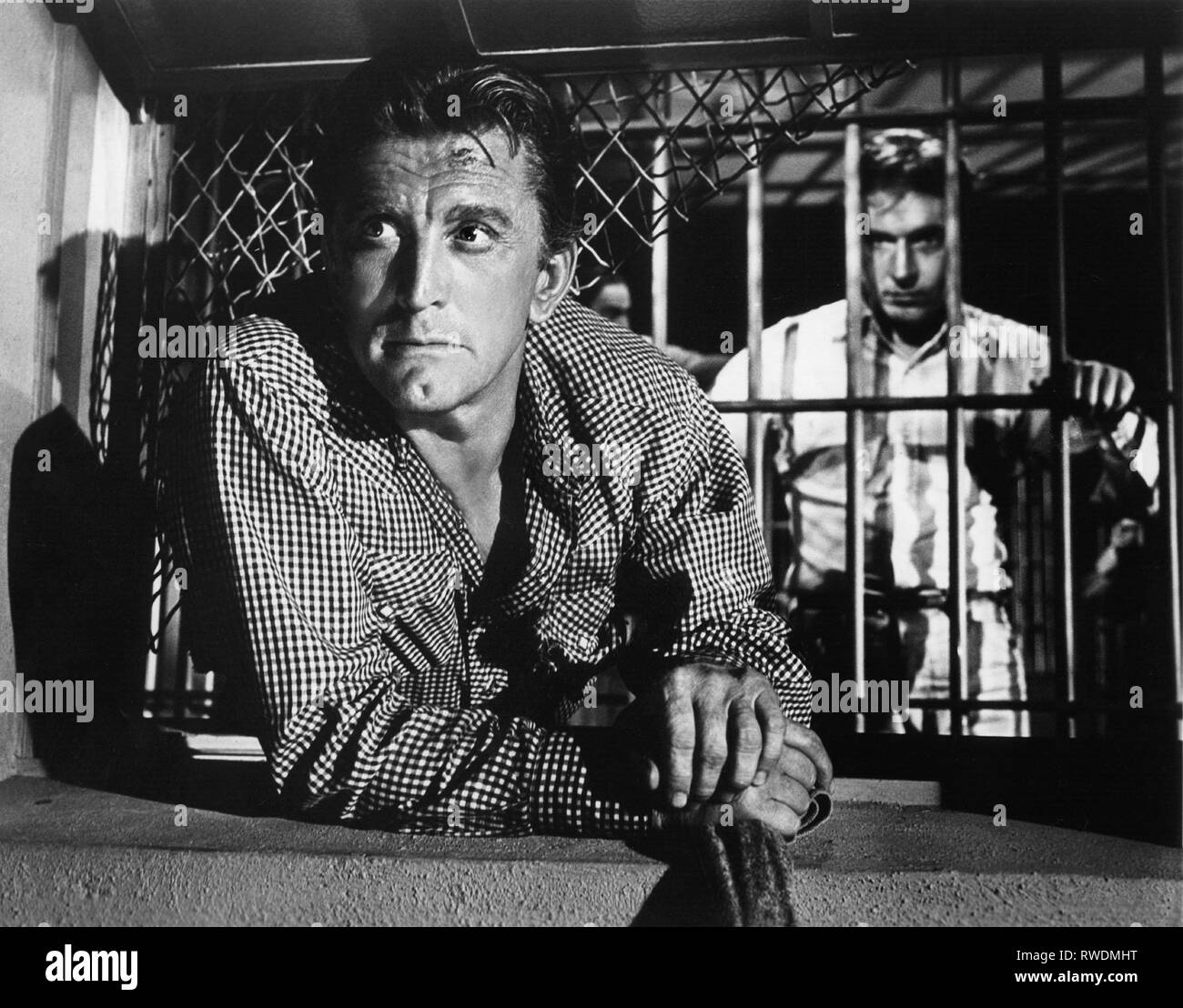 KIRK DOUGLAS, solitaires sont les braves, 1962 Banque D'Images