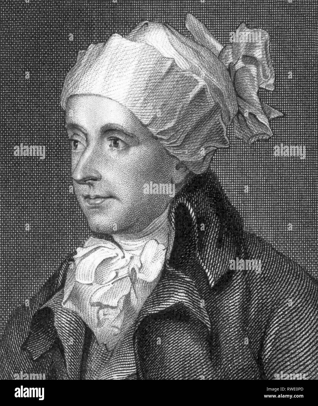 William Cowper (1731-1800) était un écrivain de l'hymne et l'un des poètes les plus populaires de son temps. Banque D'Images