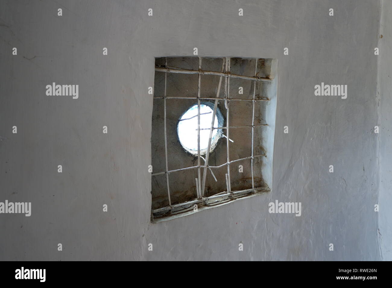 Décorations de fenêtre pour les trous de ventilation et de la décoration Banque D'Images