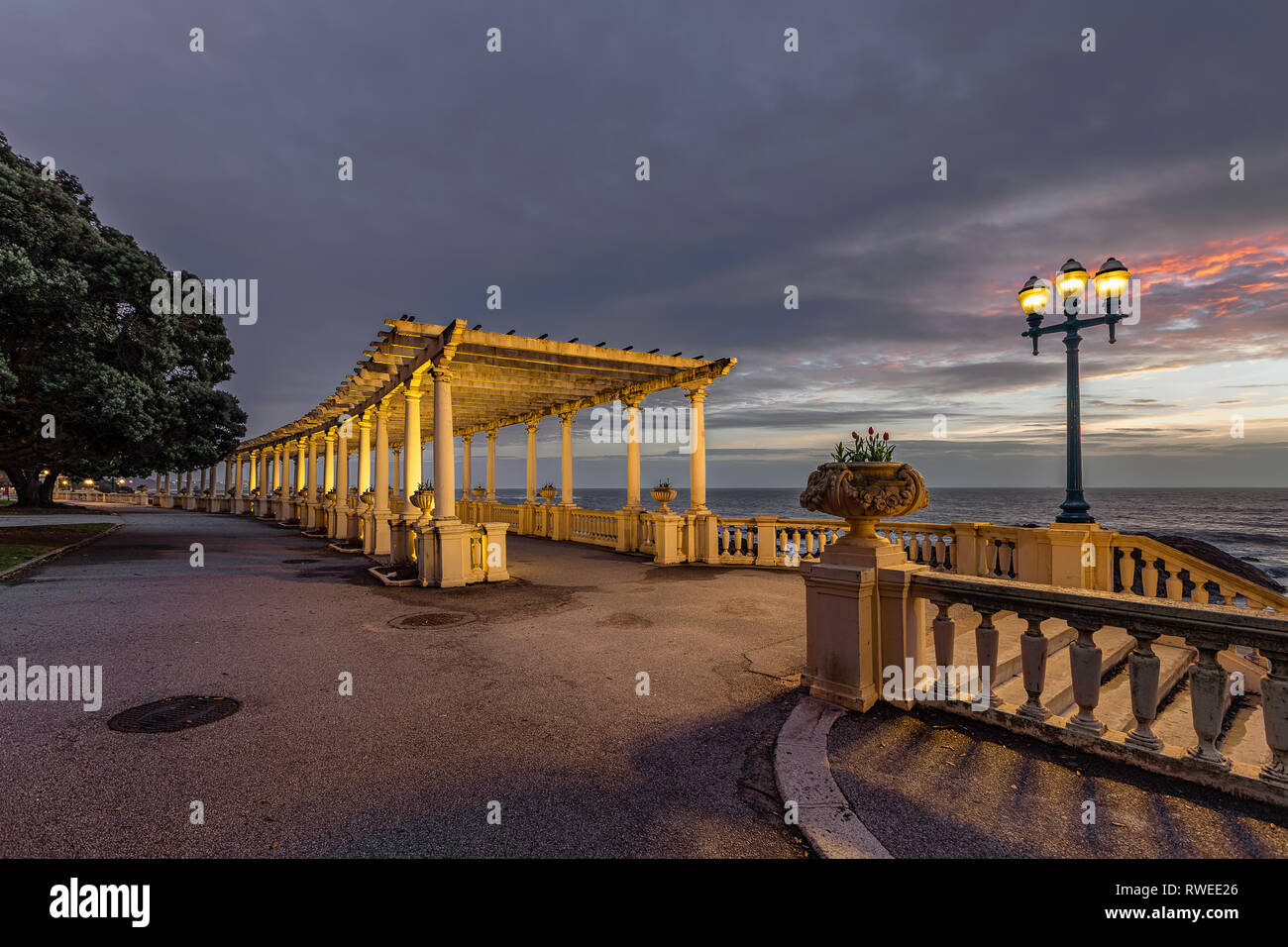 Pérgola da Foz, Porto, Portugal Banque D'Images