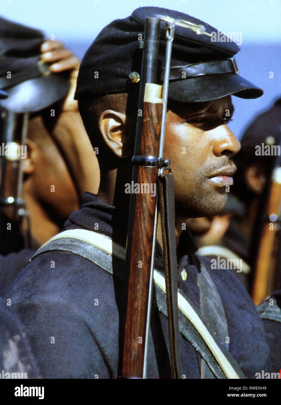 DENZEL WASHINGTON, gloire, 1989 Banque D'Images