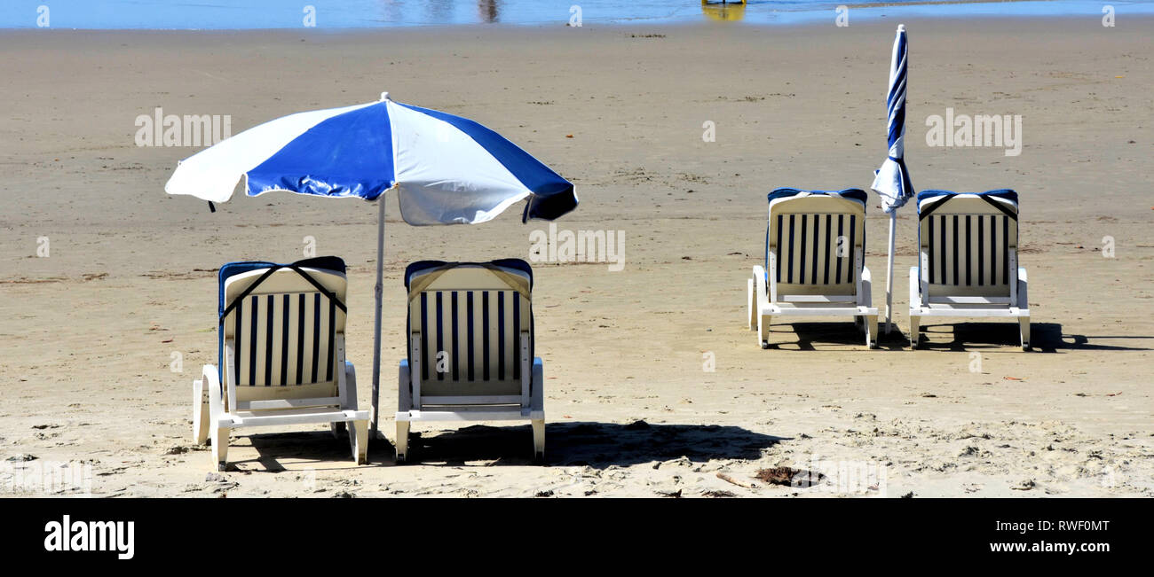 La plage de Port Douglas à l'extrême nord du Queensland en Australie Banque D'Images