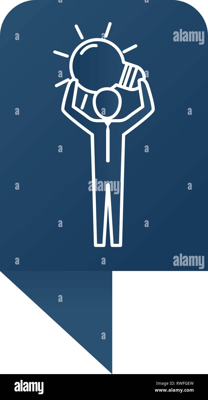 Pictogramme homme cartoon Image Vectorielle Stock - Alamy