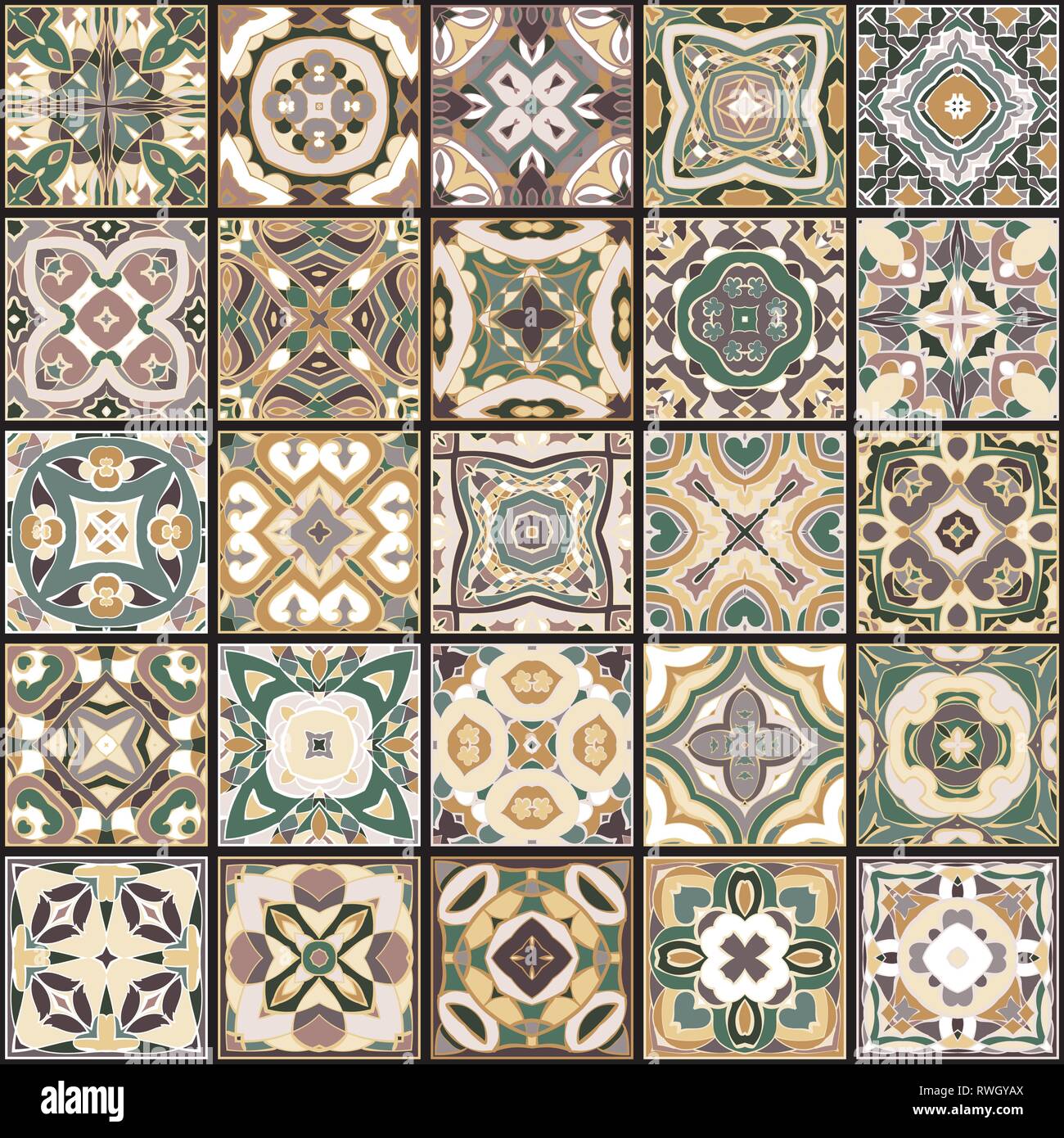 Une Collection De Carreaux De C ramique Dans Les Couleurs De L or Vert Une Collection De Carreaux De C ramique Dans Les Couleurs De L or Vert