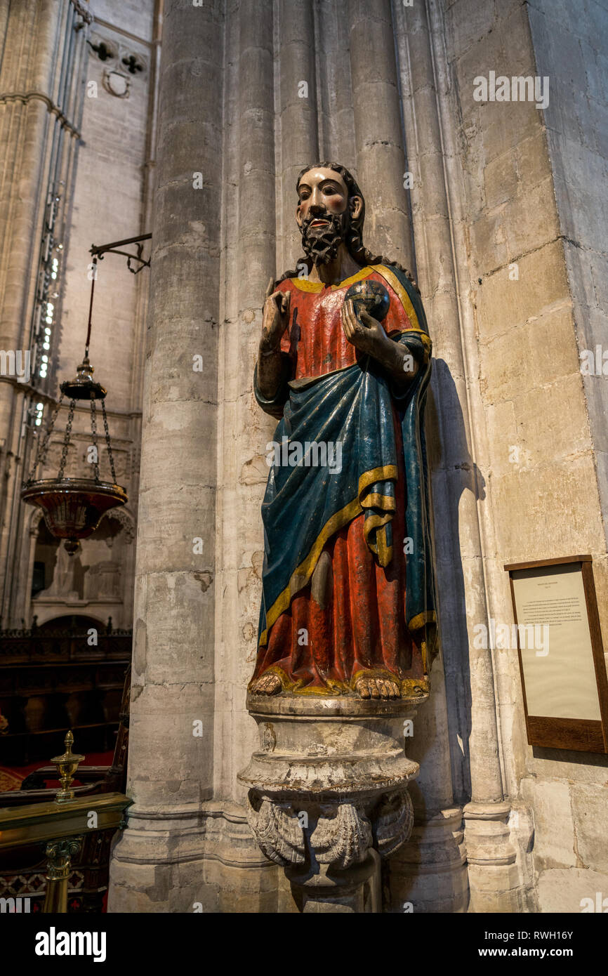 La cathédrale de San Salvador à Oviedo, Asturias, Espagne Banque D'Images