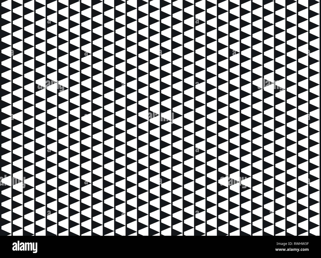Résumé noir et blanc couleur de cube géométrique dimension motif de fond. Vous pouvez utiliser pour une conception moderne de l'impression, d'art, couverture. illust Illustration de Vecteur
