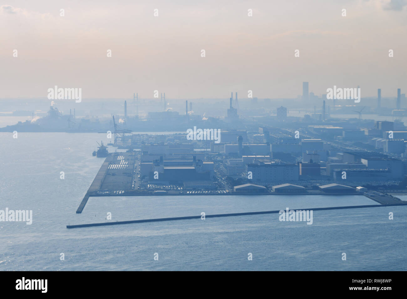 Vue aérienne de Tokyo, Japon Banque D'Images