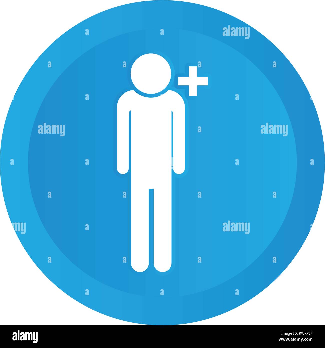 Pictogramme homme cartoon Image Vectorielle Stock - Alamy