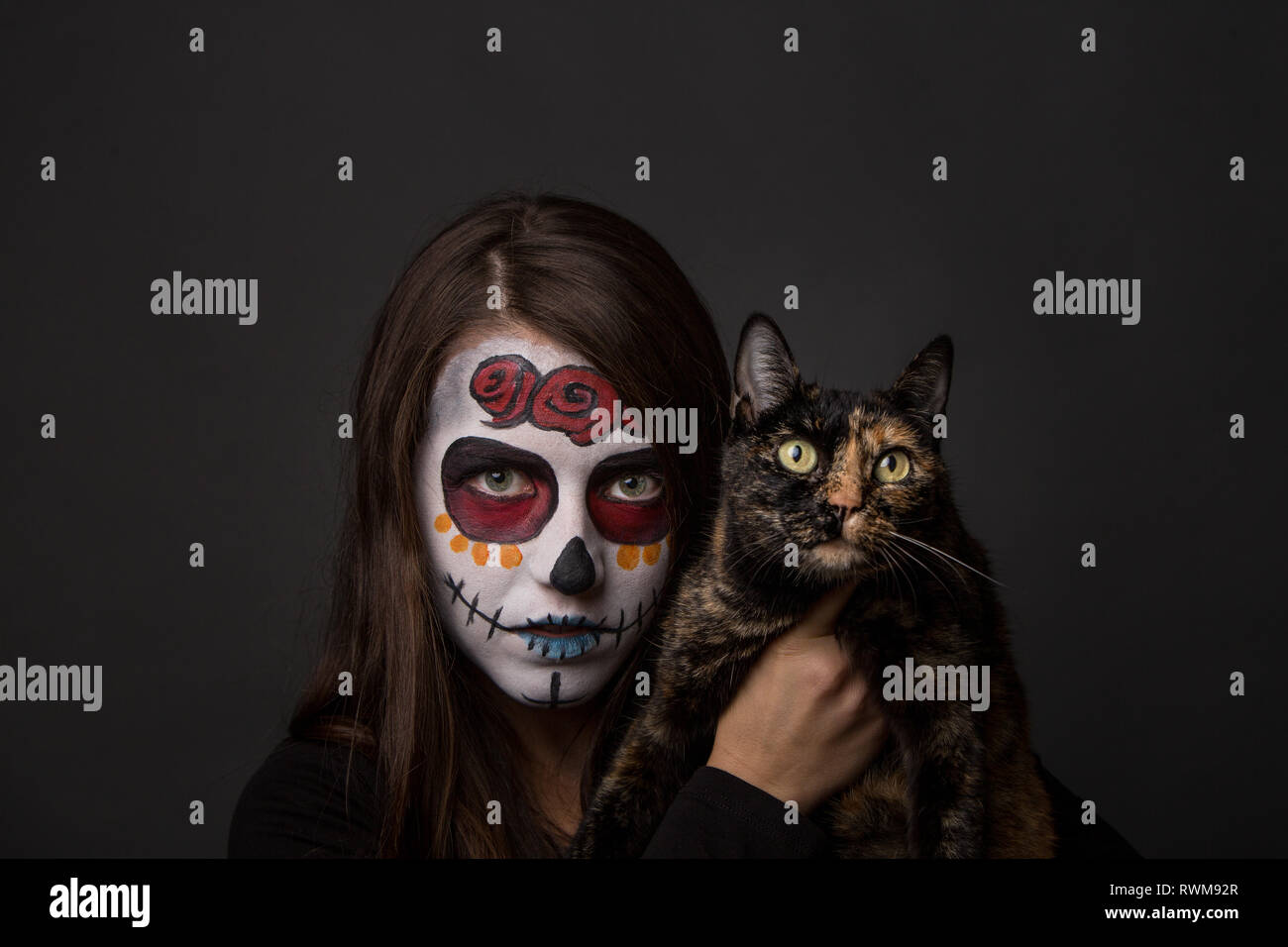 Cat Makeup Banque D Image Et Photos Alamy