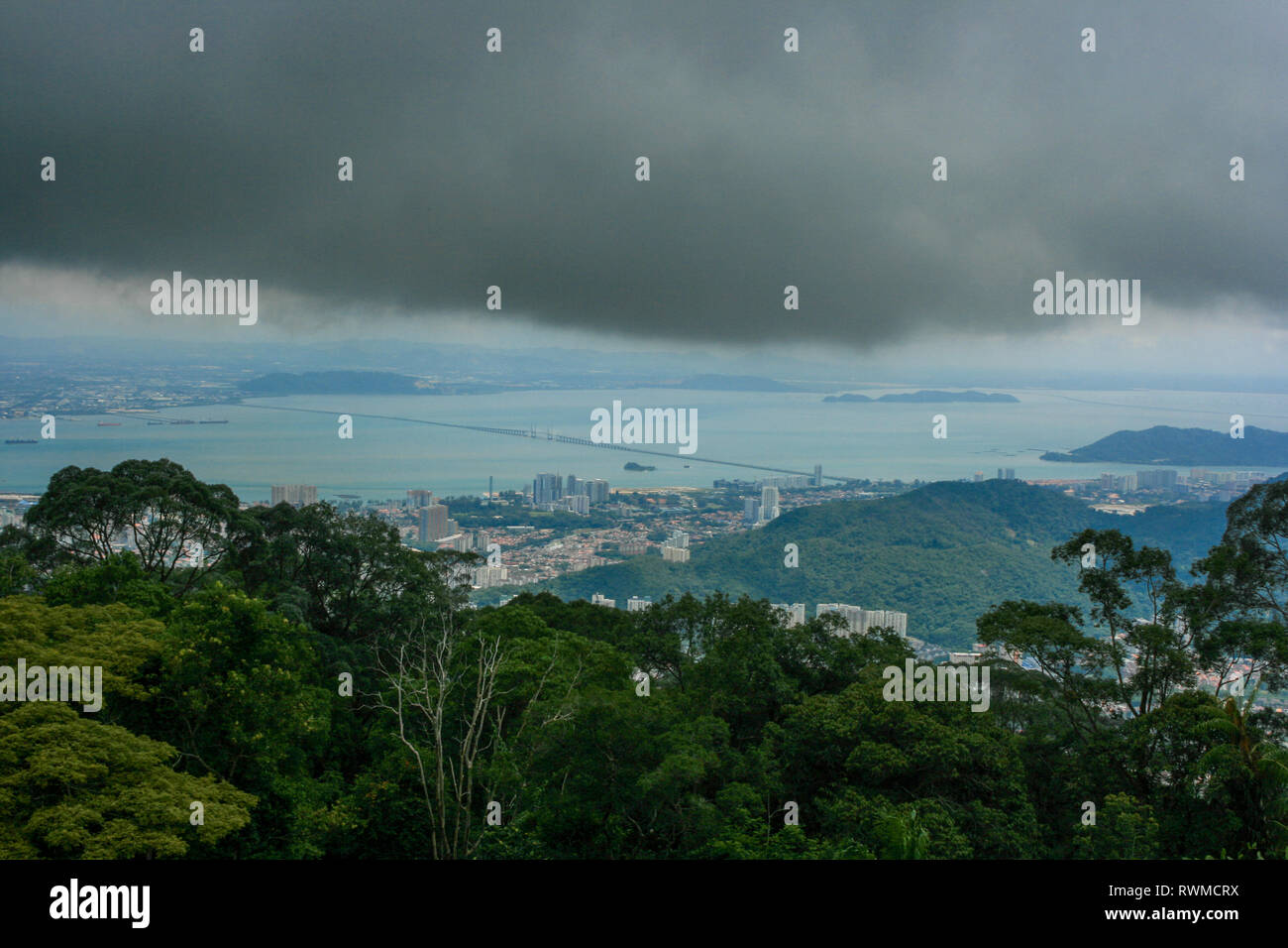 Penang Hill (Bukit Bendera), Penang, Malaisie Banque D'Images