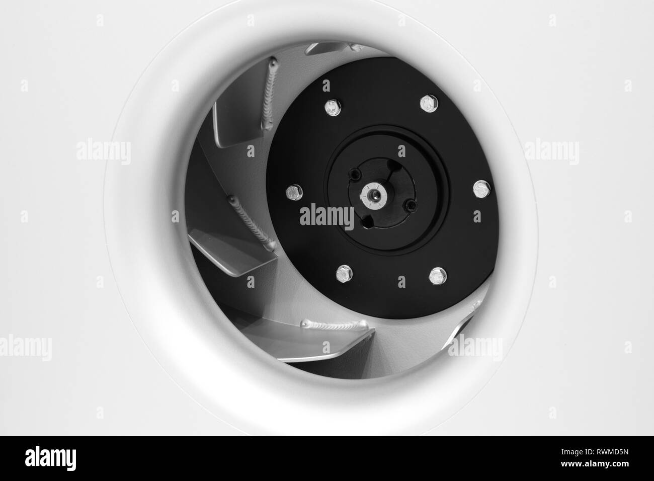 Compresseur de climatisation. Banque D'Images