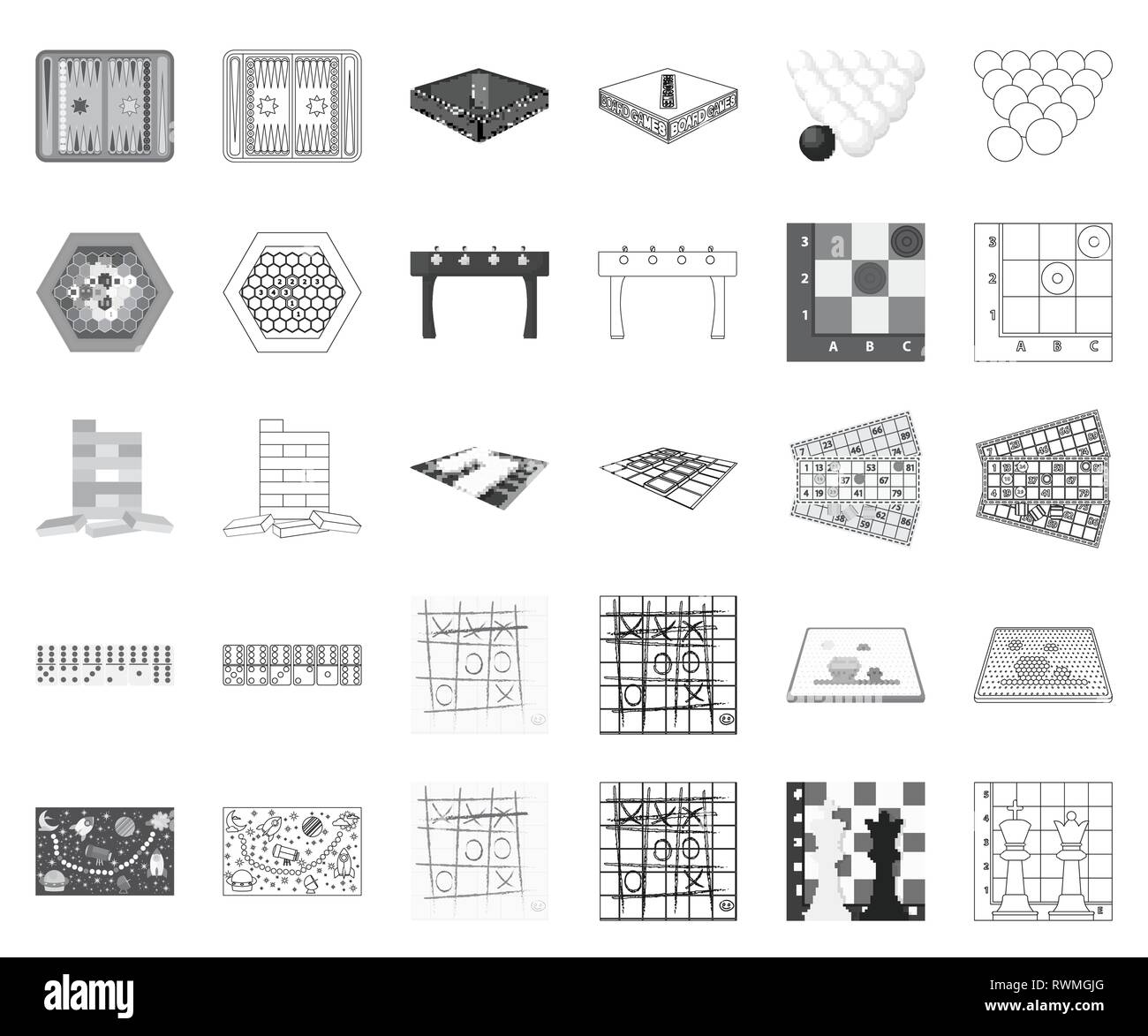 Backgammon,ball, billard,conseil,bingo,fort,,dames,échecs,collection,concours,cube,design,dominos,dessin,animation,enthousiasme enthousiasme,sport,jeu,,hexagonale,hexagonale,ruche,illustration,isolé,kit,logo,jenga,lotto,mosaïque,contour,monochrome,pattern,plaisir,puzzle,scrabble,set,signe symbole,chose,tac,tic,toe,vecteur,way,web,large,word vecteurs vecteur , Illustration de Vecteur