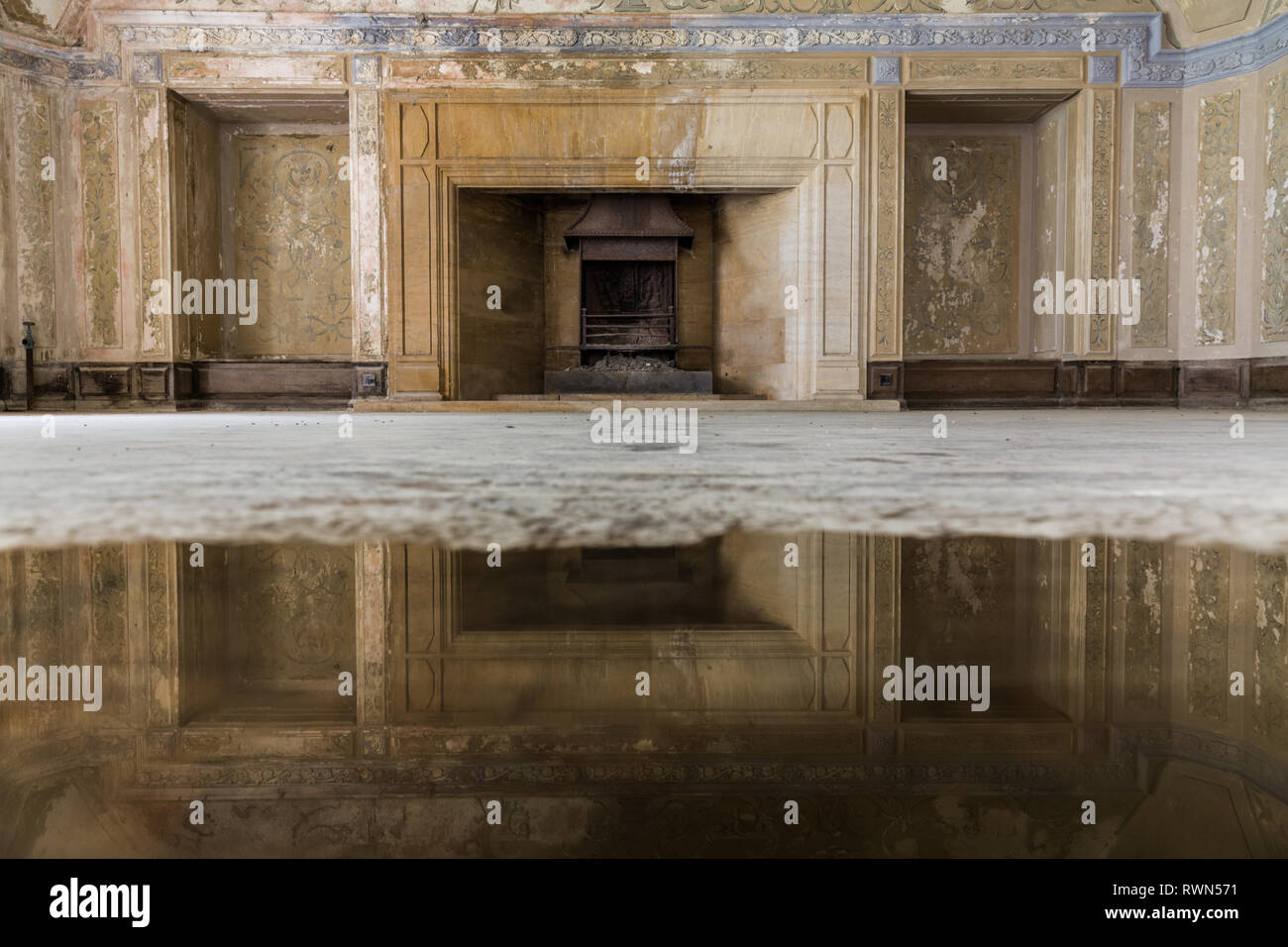 Chadlington Manor Banque D'Images