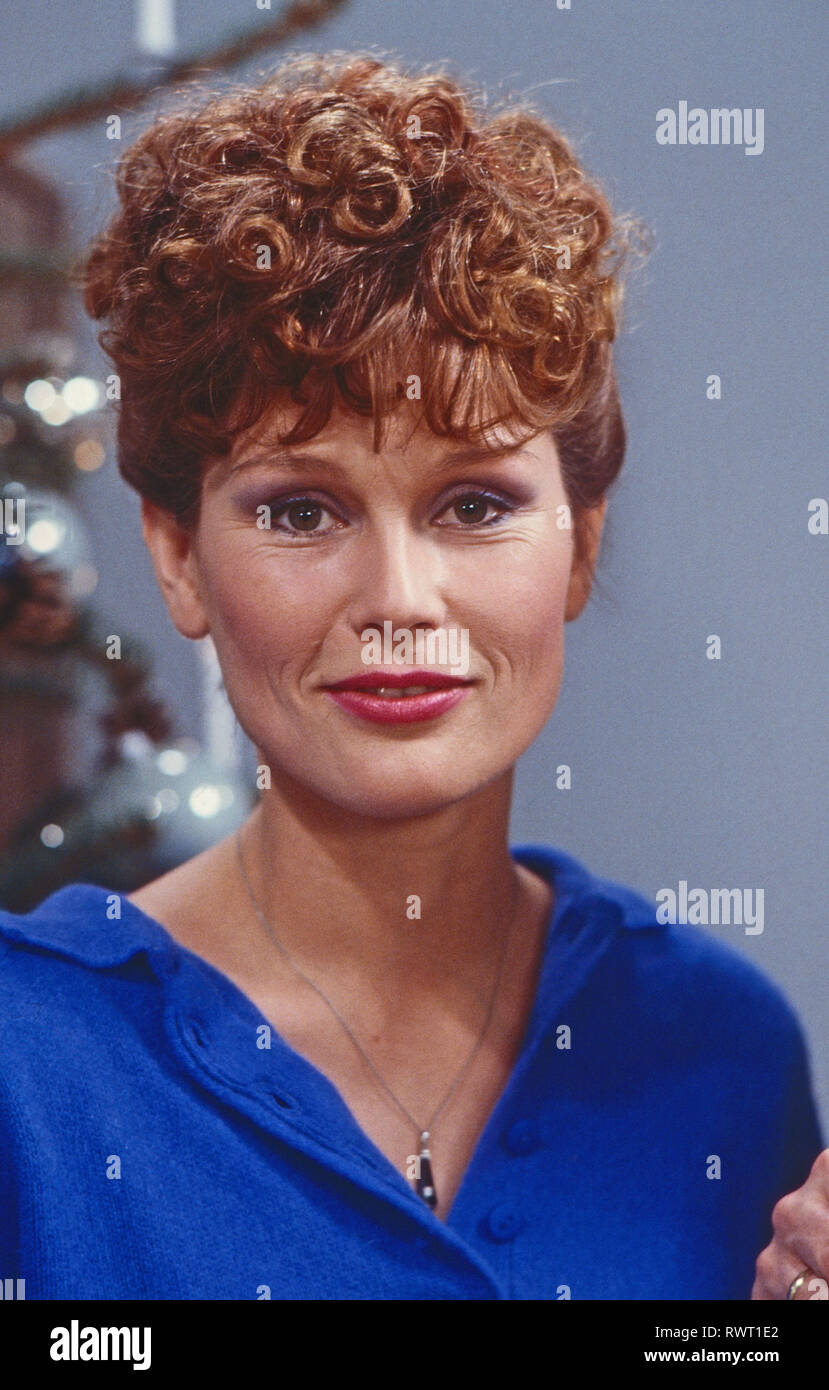 Lindenstraße, Fernsehserie, Deutschland, 1986 acteurs : Monika Woytowicz Banque D'Images