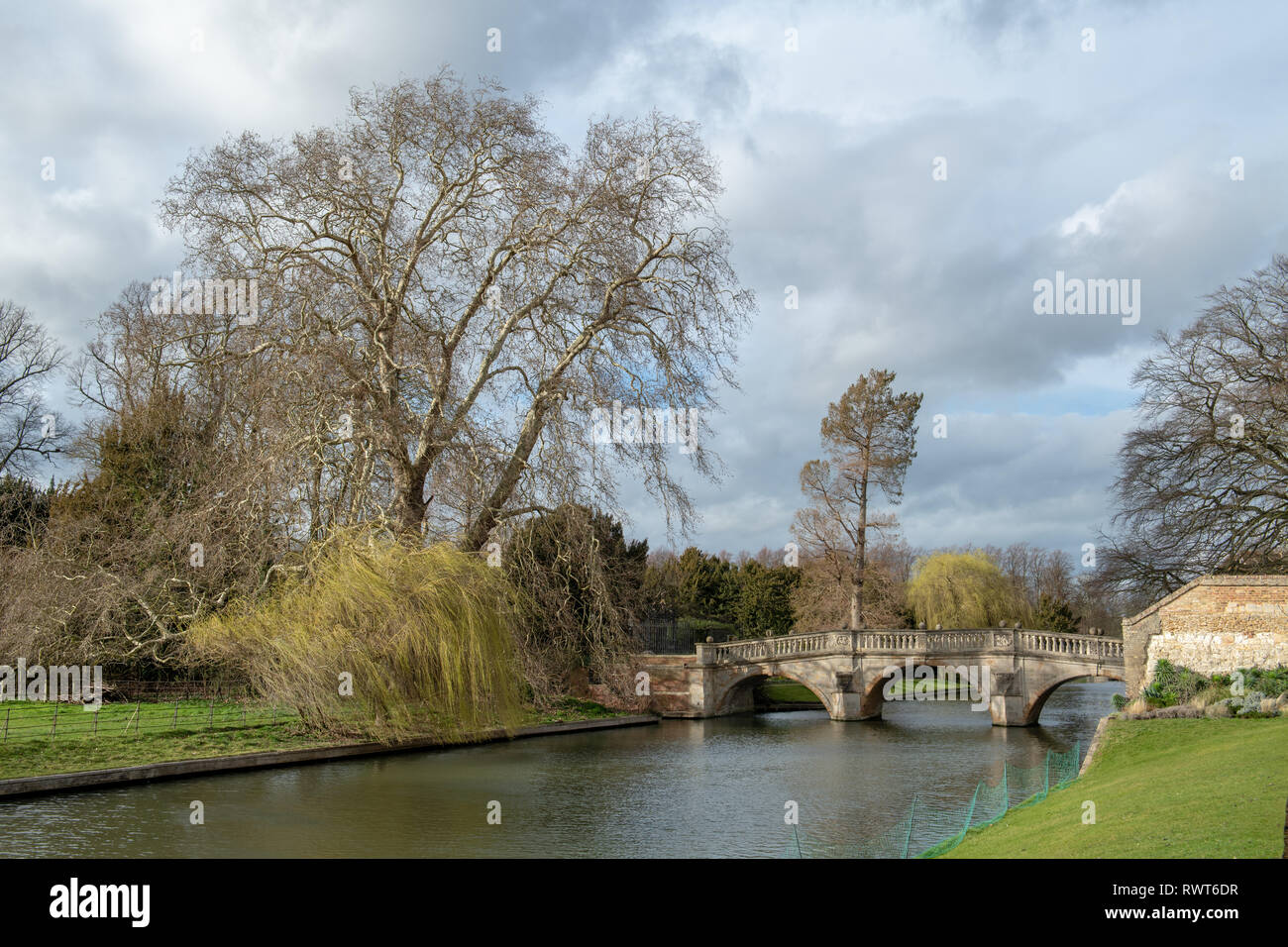 Pont Clare College, Cambridge Banque D'Images