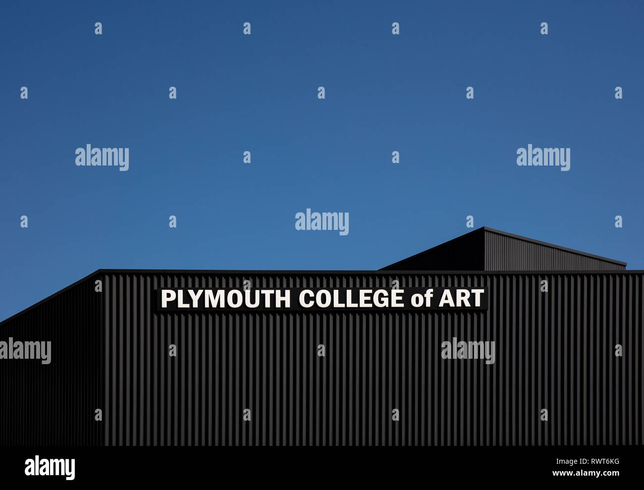 Plymouth College of Art - anciennement appelé Plymouth College of Art and Design - est un spécialiste des arts College situé à Plymouth, Devon Banque D'Images