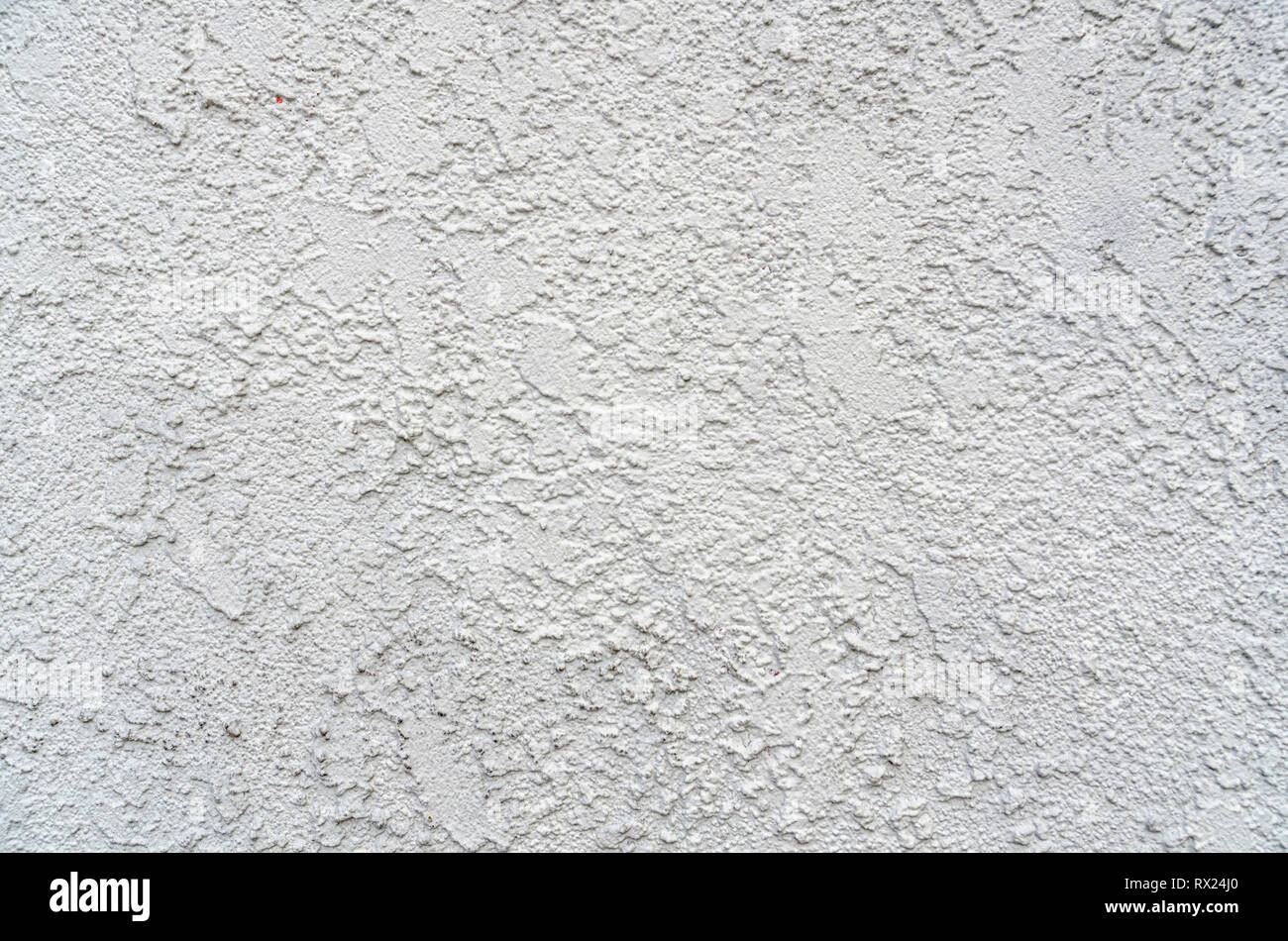 Close-up de stuc blanc mur. Banque D'Images
