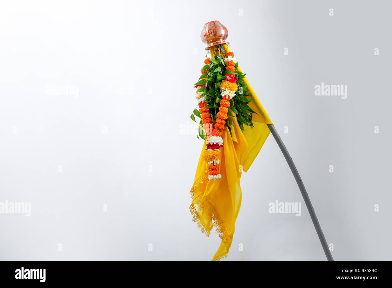 Gudi Padwa Marathi Nouvelle Année Banque D'Images