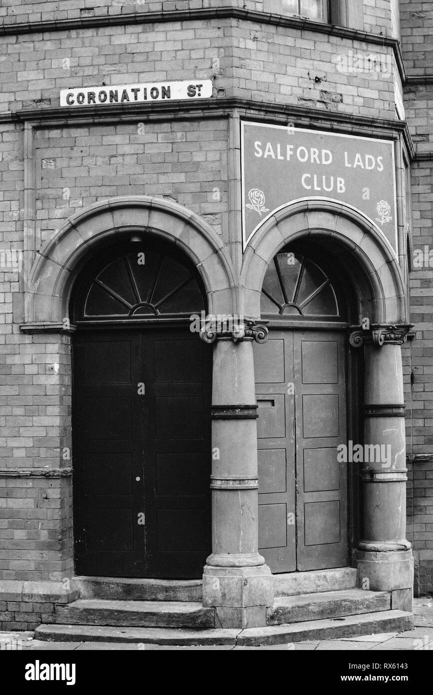 Salford Lads Club. Salford, Greater Manchester, UK. Banque D'Images