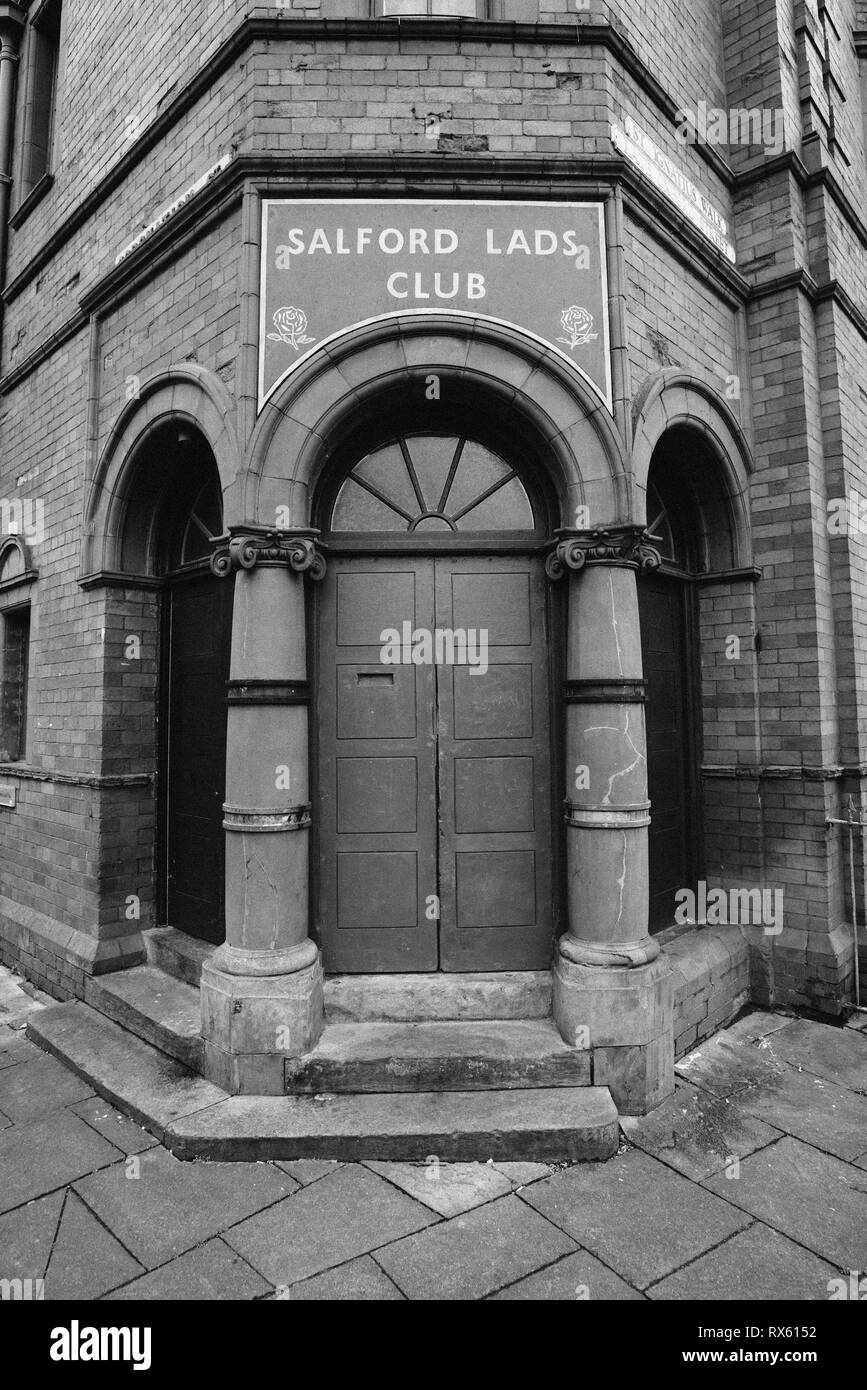 Salford Lads Club. Salford, Greater Manchester, UK. Banque D'Images