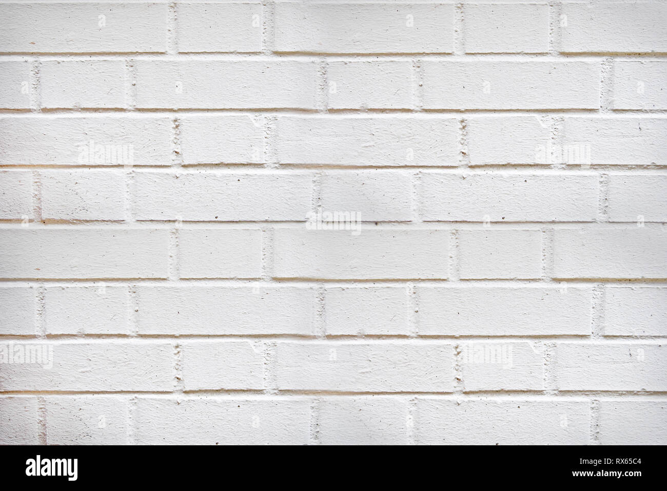 White brick wall background Banque D'Images