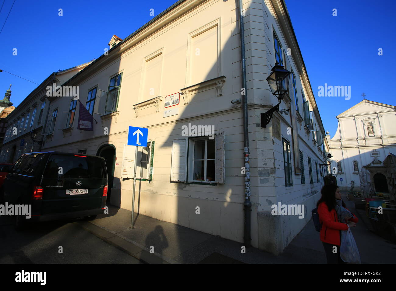 Dubrovnik/Croaita- le 20 janvier 2019, vue sur le musée de relations brisées Banque D'Images