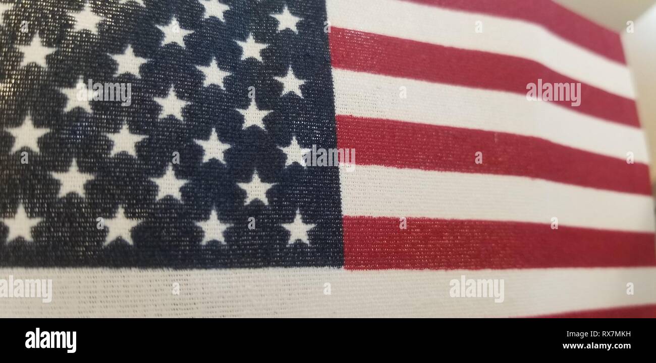 Drapeau des États-Unis Banque D'Images
