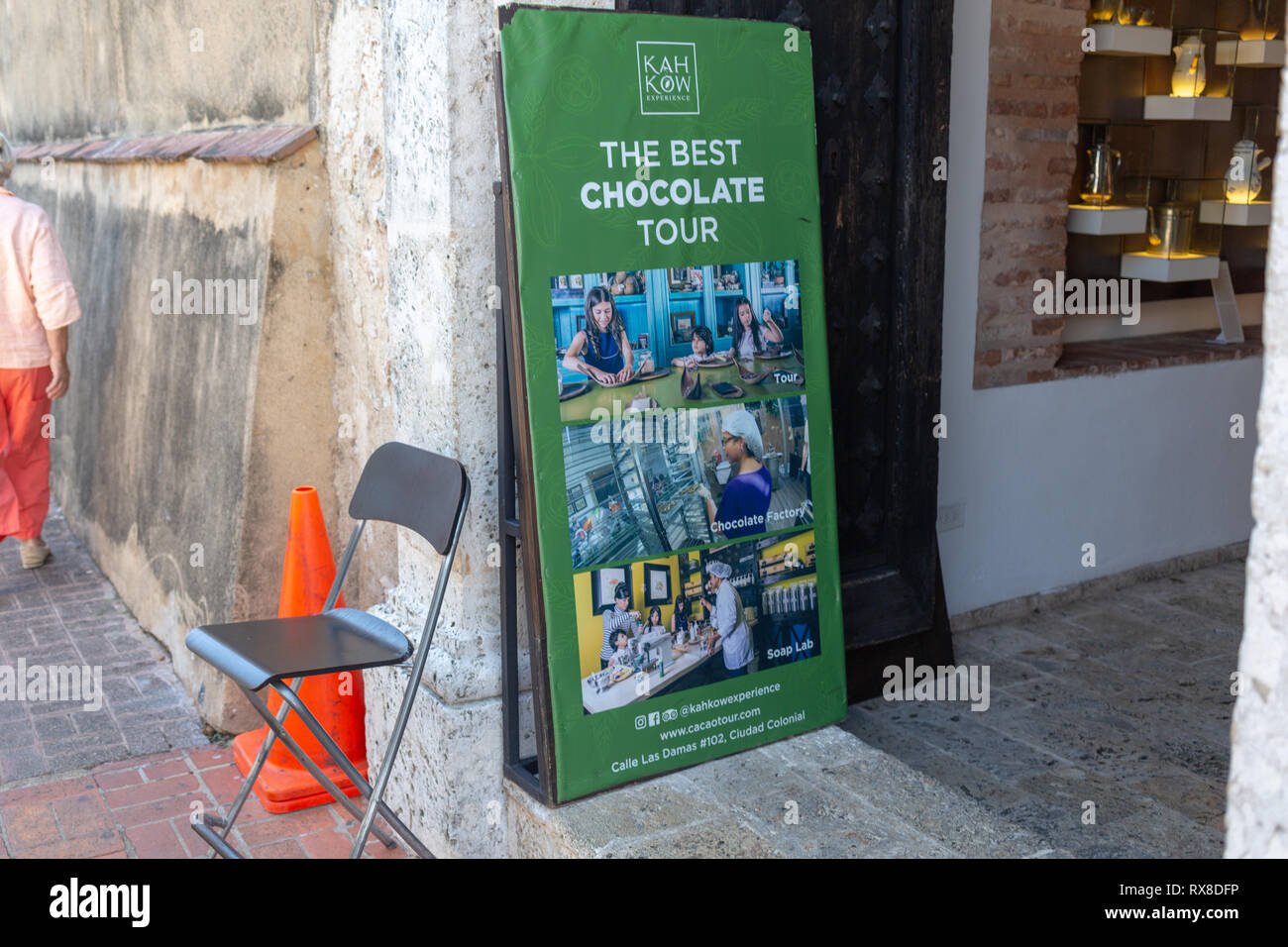 Kah Koe expérience tour chocolat Banque D'Images