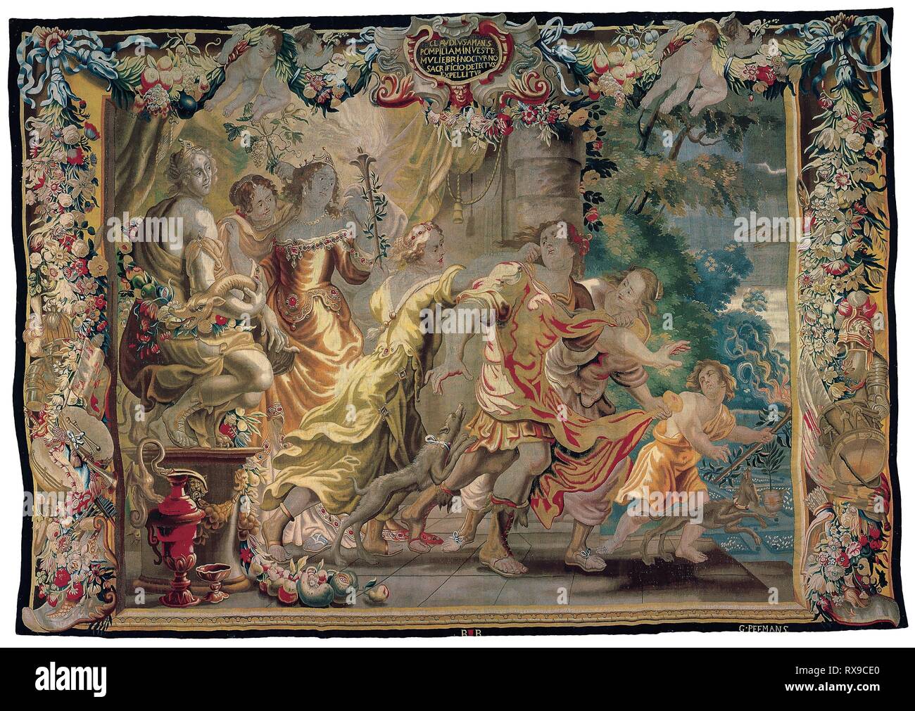Clodius Deguise En Femme De L Histoire De Cesar Et Cleopatre
