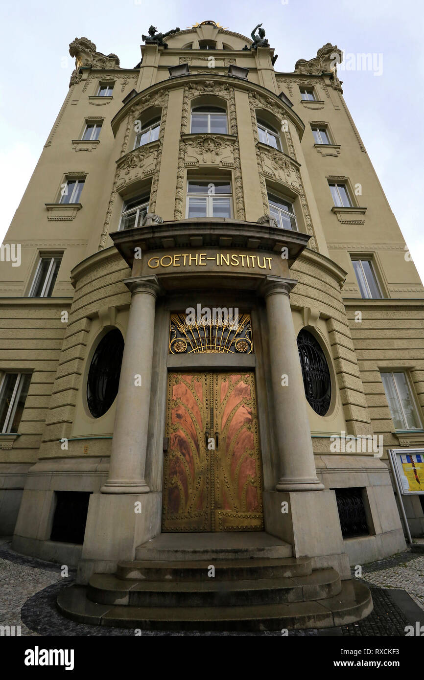 L'Institut va Prague Banque D'Images