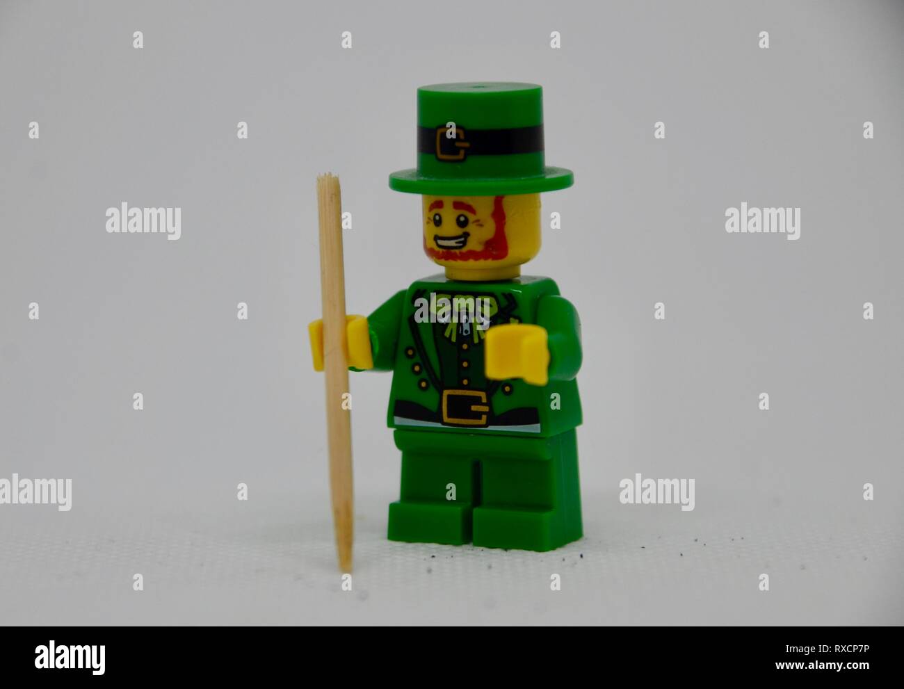 Mini lutin figure lego Banque D'Images