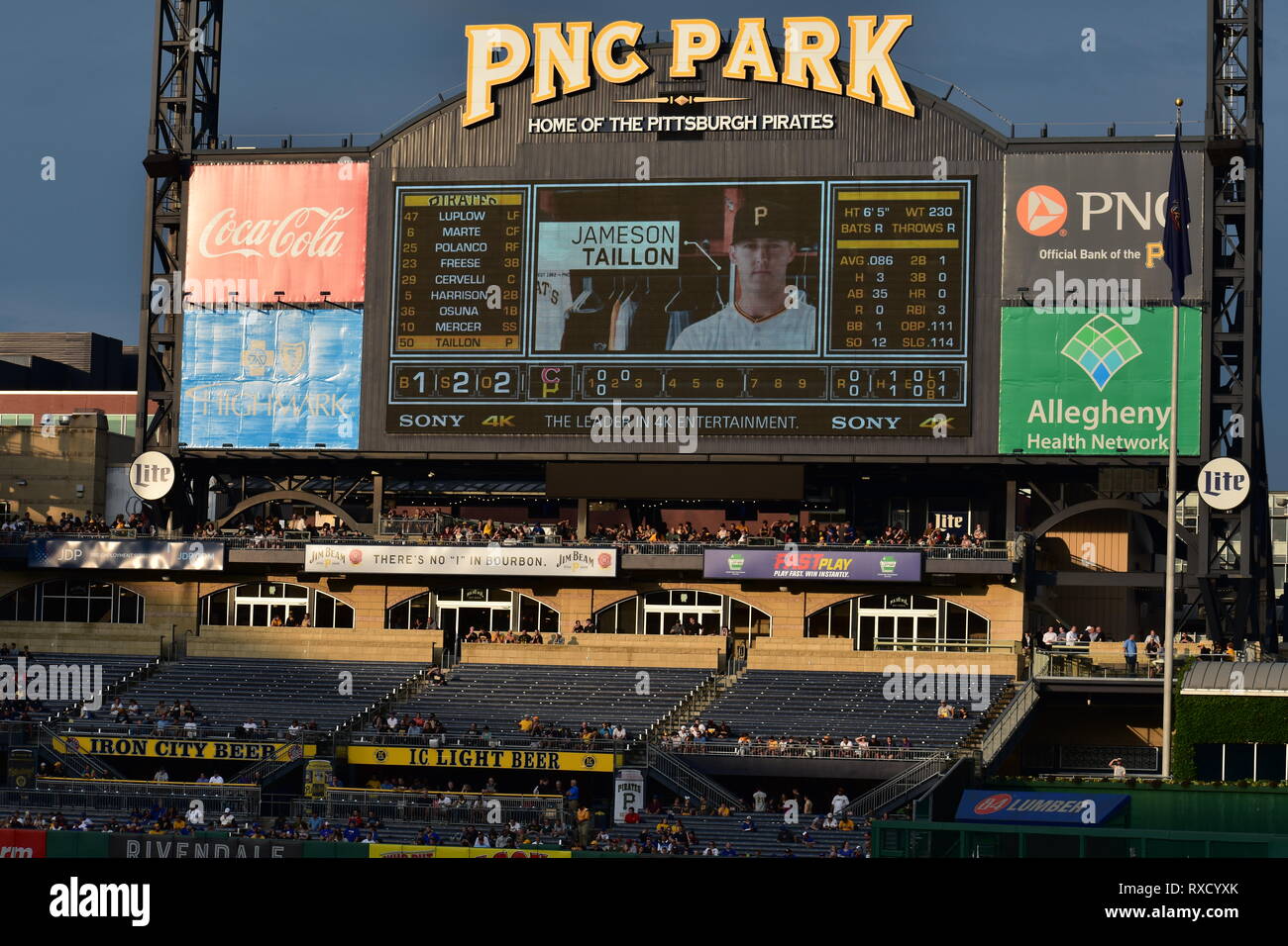 PNC Park à Pittsburgh en Pennsylvanie Banque D'Images