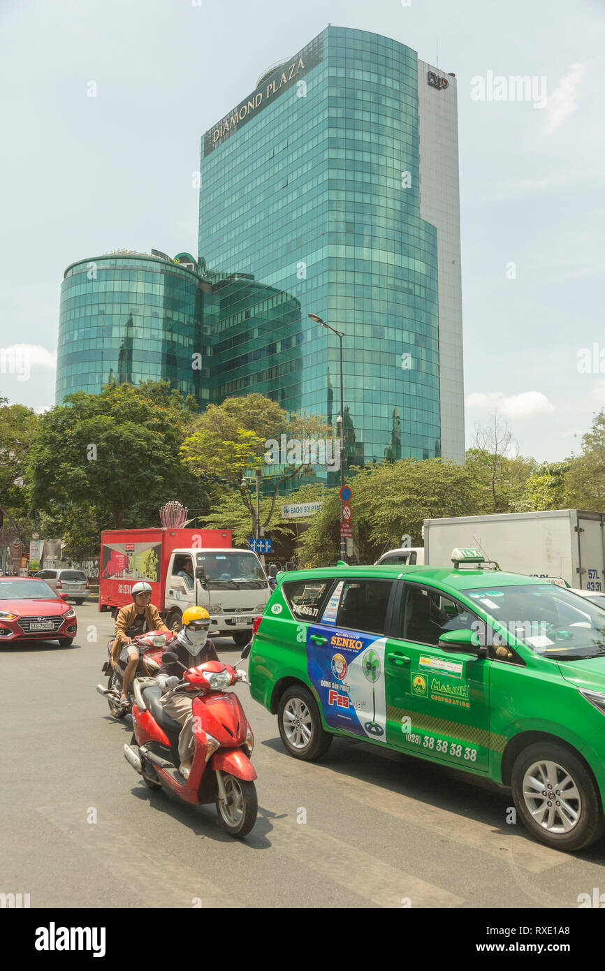 Diamond shopping mall à Ho Chi Minh, Vietnam Banque D'Images