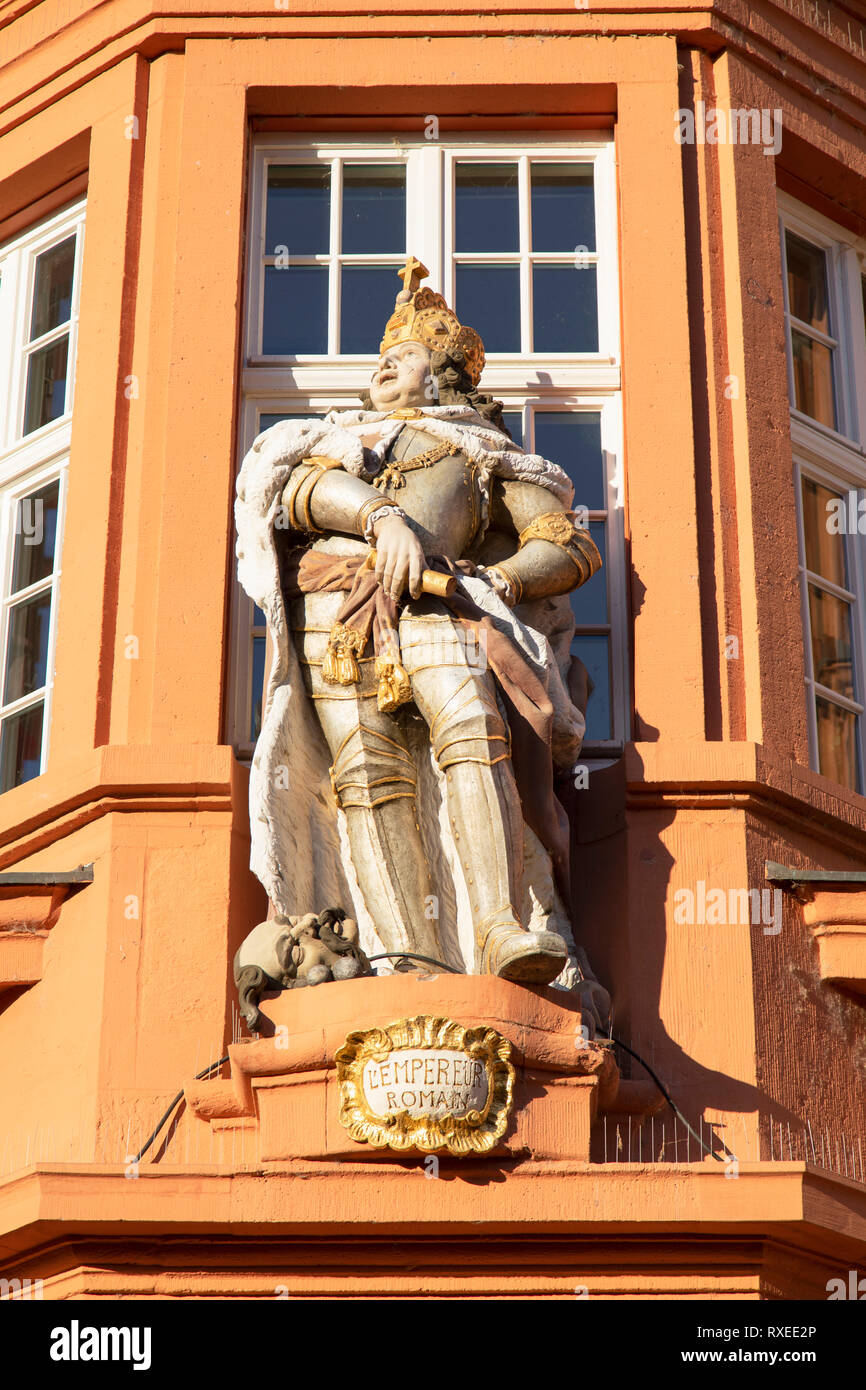 Musée Gutenberg, Mayence, Rhénanie-Palatinat, Allemagne Banque D'Images