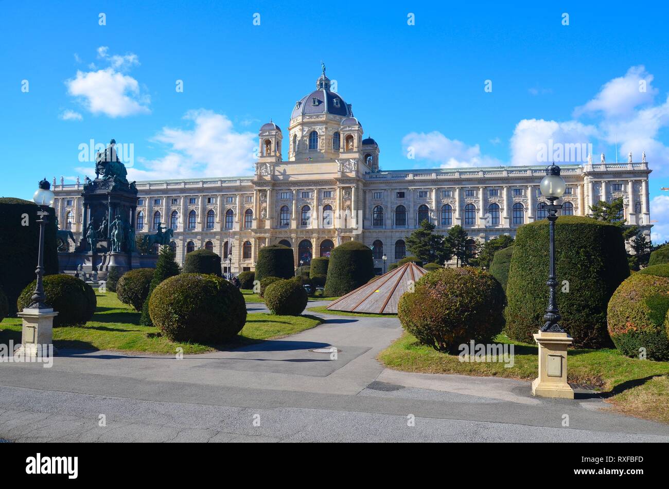 Wien, die Hauptstadt Österreichs : Naturhistorisches Museum Banque D'Images