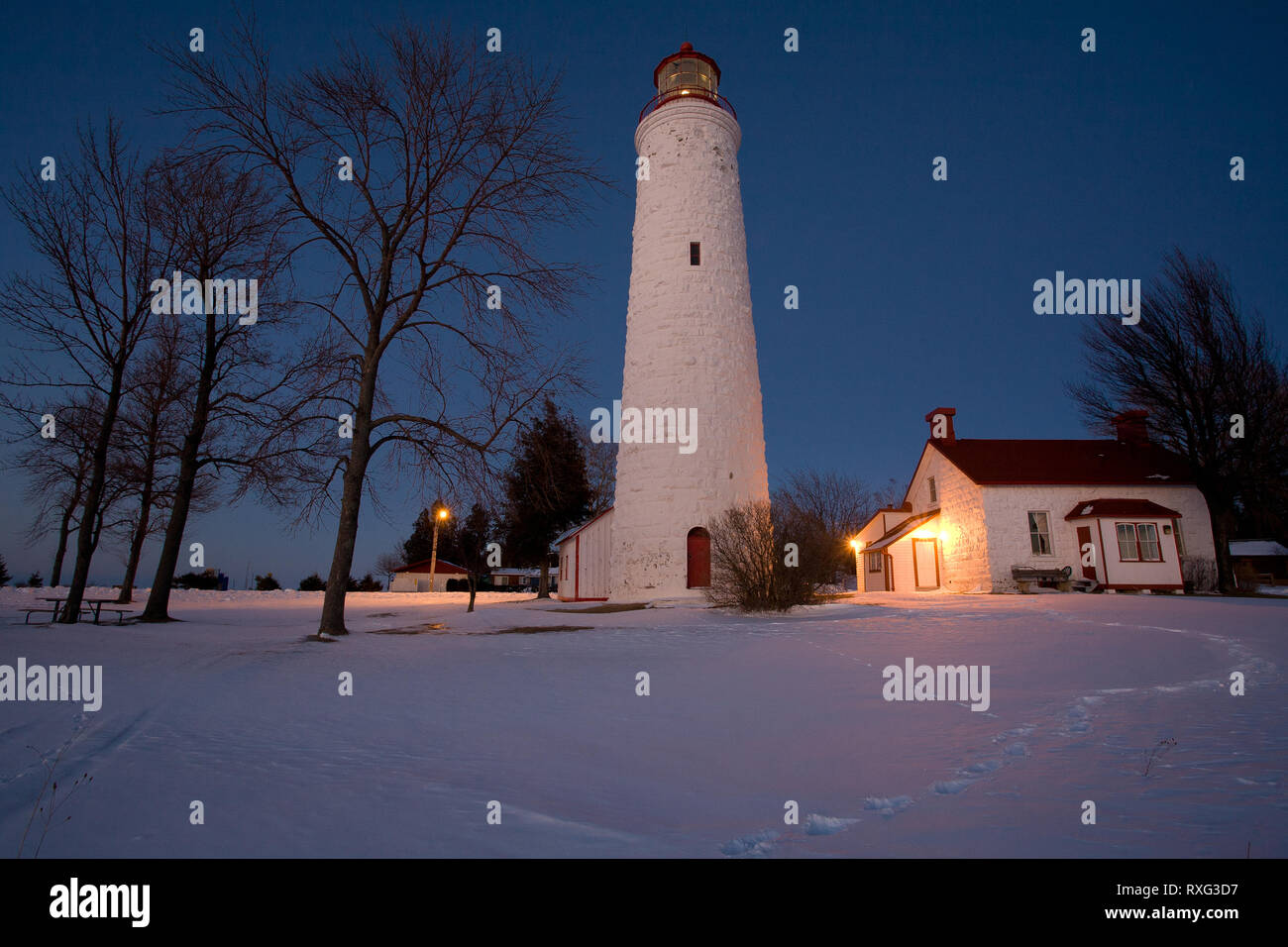Point Clark, Bruce County, Ontario, Canada Banque D'Images