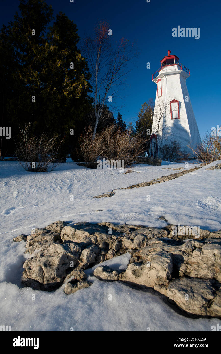 Tobermory, le comté de Bruce, en Ontario, Canada Banque D'Images