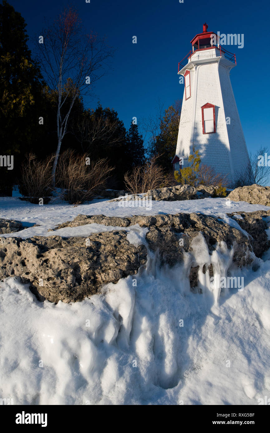 Tobermory, le comté de Bruce, en Ontario, Canada Banque D'Images