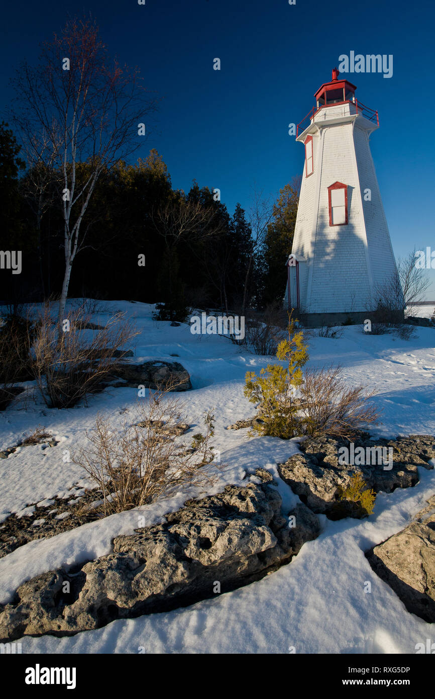 Tobermory, le comté de Bruce, en Ontario, Canada Banque D'Images