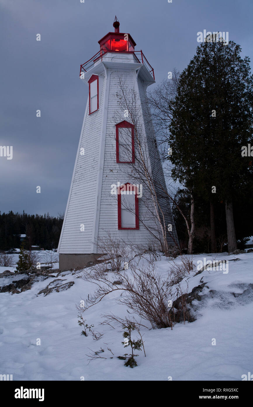 Tobermory, le comté de Bruce, en Ontario, Canada Banque D'Images