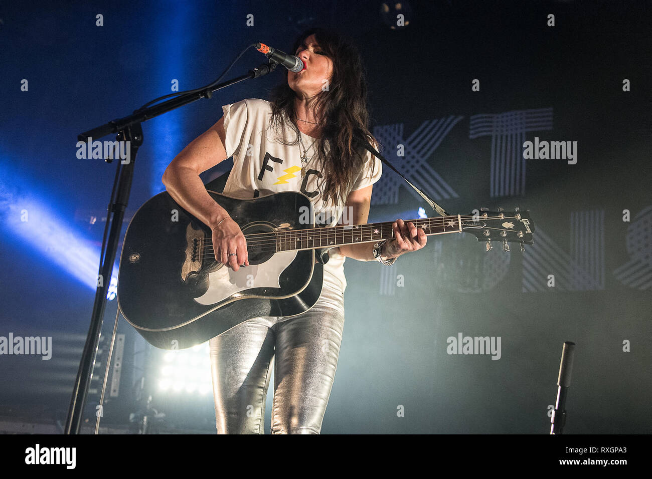 Glasgow, Ecosse, Royaume-Uni. 9 mars, 2019. Sir KT Tunstall apporte toutes les femmes bande à Glasgow Barrowland Ballroom. Crédit : Stuart Westwood/Alamy Live News Banque D'Images