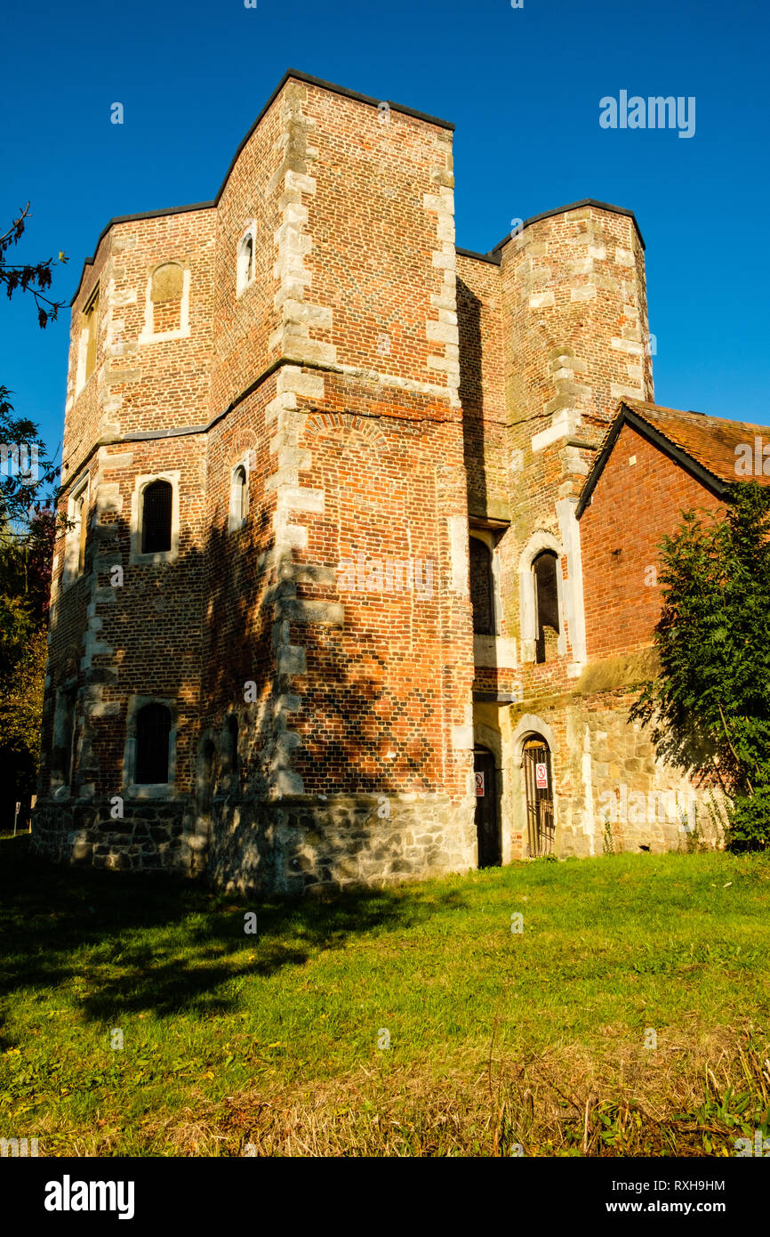 Otford Palace, Palace, champ Otford, dans le Kent Banque D'Images